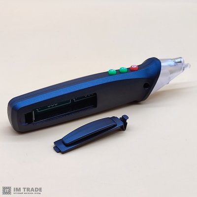 Тестер цифровий Pen ANENG VC1019  безкон.датчик+ліхтарик+лазер (2хААА)	 