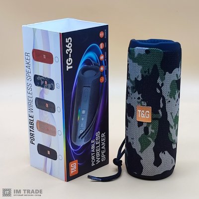 Портативна колонка Bluetooth TG365 , speakerphone, КАМУФЛЯЖНА