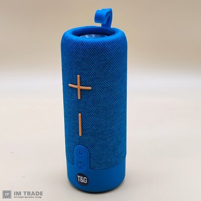 Портативна колонка Bluetooth TG619 , speakerphone, СИНЯ