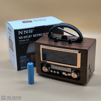 Портативна колонка  NNS NS-901BT Bluetooth, USB, SD 