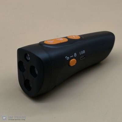 Відлякувач собак ультразвуковий Ultrasonic T1 +ліхтарик,TypeC (АКБ)