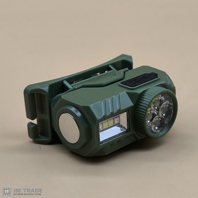 Ліхтар налоб вбуд.акум YEMAO BL-T614  IPX4 (P30біле.черв.світло) +магніт,дат.руху,LCD,TypeC  6реж