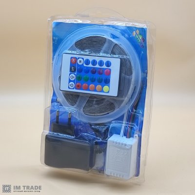 Світлодіодна стрічка 2835 RGB 5 м DL59 (1)