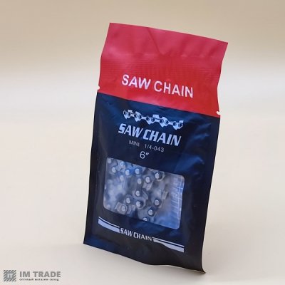 Ланцюг до міні пилки Saw Chain 6" 1/4-043 (ART-5081)