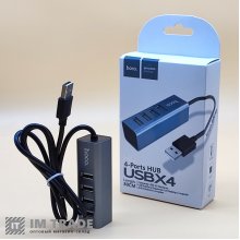 HUB Hoco HB1 Line Machine 4USB (metal)