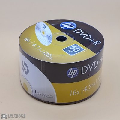 DVD-R  HP, 4.7Gb, 16x,