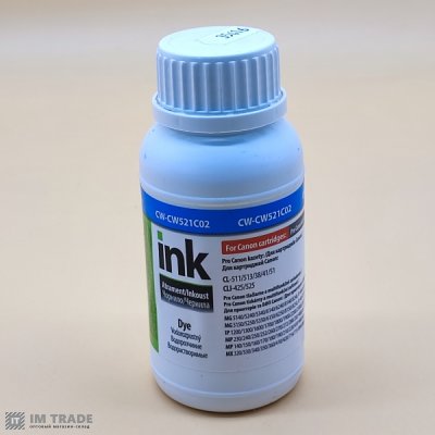 Чернила CW Canon CL-38/511/CL-8521 200 ml    Cyan