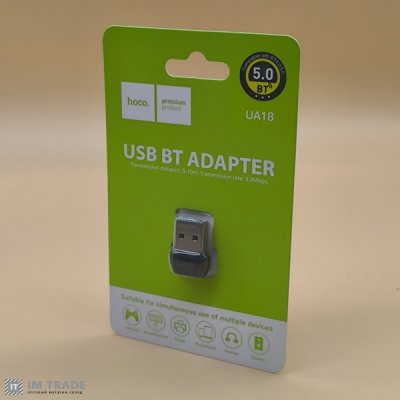 Bluetooth HOCO UA18 чорний