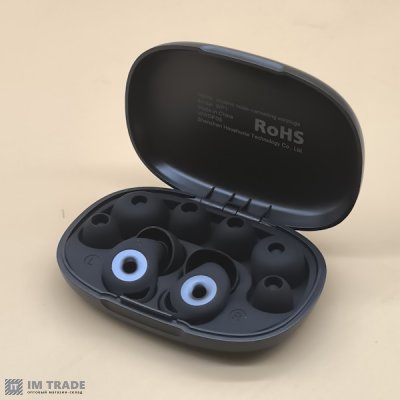 Беруші  ACEFAST WP1 Silicone noise-cancelling earplugs Black