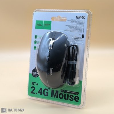 Мишка HOCO GM40 Dixon RGB