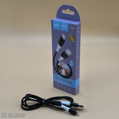 кабель Iphone 5G 1м Hoco X82чорний
