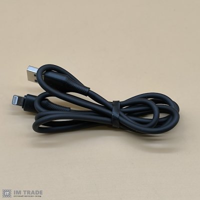 кабель Iphone 5G 1м HOCO X120 Beneficio чорний