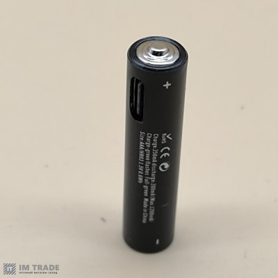 Акумуляторы Soshine Li-ion (R03,730mAh))  USB 1.5V