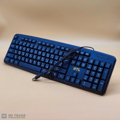Клавиатура GTL 8125 Black, USB, Standard Office 