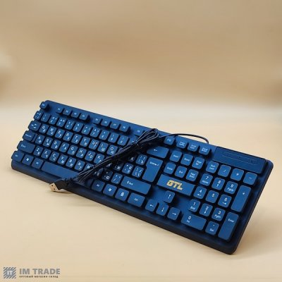 Клавиатура GTL 8277 Black, USB, Standard Office 