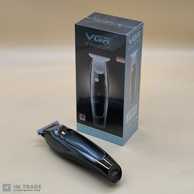 Триммер акумуляторний для стрижки з 4-а насадками VGR V-030 