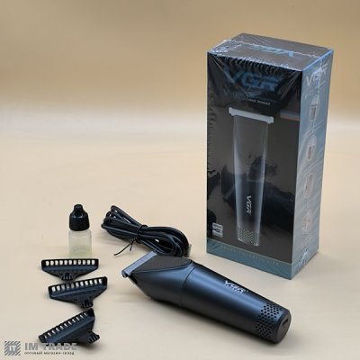 Триммер акумуляторний VGR V-925 для стрижки  