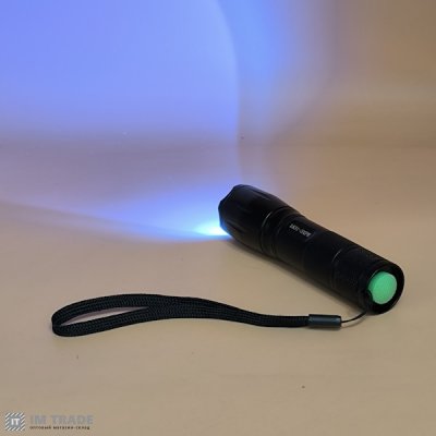 Ліхтар акум BL-1831-3XPE (біле,червоне, синє) zoom  +Бокс,USB,18650 (3хААА)  3реж