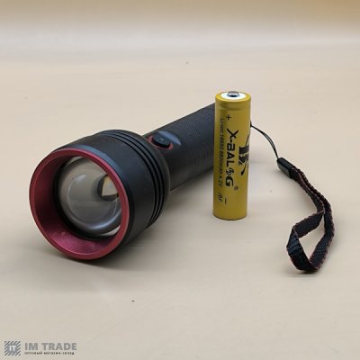 Ліхтар акум SY-2208-TG/5572 (TG) zoom  +Type-C,PowerB.,1х18650(26650) 1реж.(плав.регулювання)