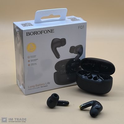Bluetooth гарнитура BOROFONE FQ1 Shine Black