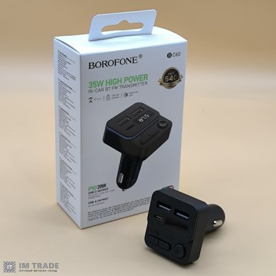 FModulator BOROFONE BC60 + bluetooth