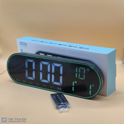 Годинник настільний від мережі та від батарейок GH8021