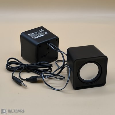 Колонки DEFENDER 2.0 SPK-22 4W чорні (живлення від USB)