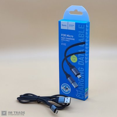 Кабель USB / micro USB 1м Hoco X102 Fresh 