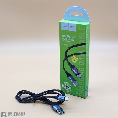 Кабель USB / TYPE-C  1м Hoco X102 Fresh 