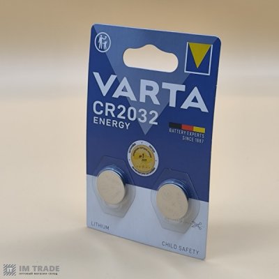CR VARTA 2032 (уп 2 шт) ціна за шт.