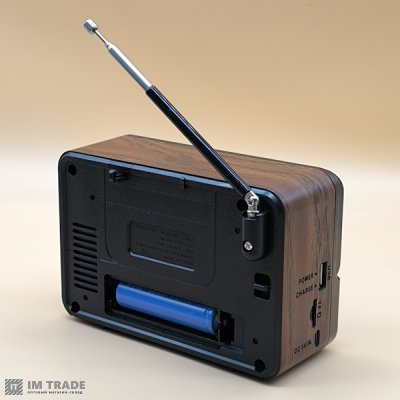 Портативна колонка  Golon RX-7070 BT Bluetooth, USB, SD,сонячна панель