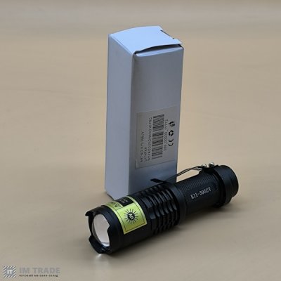 Ліхтар акум K11-395UV (XPE ультрафіолет) zoom +1хAА/(акб14500) 1режим 