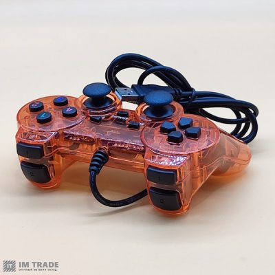 Ігровий контролер SZ-702 Crystal Red  провідний для ПК
