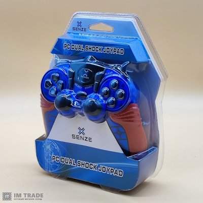 Ігровий контролер SZ-713 Blue проводной для ПК