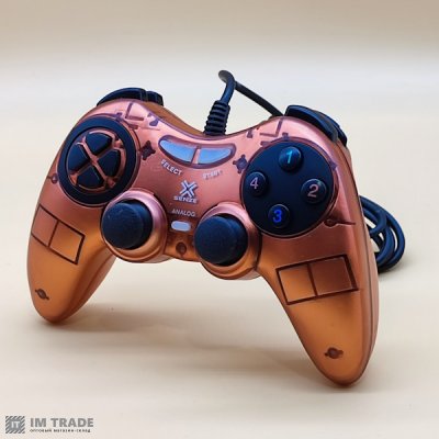 Ігровий контролер SZ-714 Red проводной для ПК