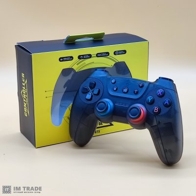 Ігровий контролер беспровідний ANDROID for N-SL CM-615 (Чорний RGB)