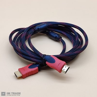 кабель HDMI to HDMI 3 m тканинне обплетення