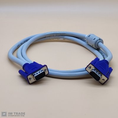 кабель VGA / VGA 1.5 m ( білий)