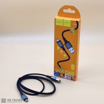 Кабель USB / micro USB 1м Hoco X86 Spear
