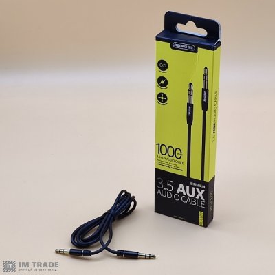 кабель аудио Aux Remax RL-L100  1м