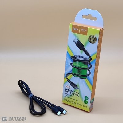кабель Type-C to Type-C HOCO X83 Victory 60W