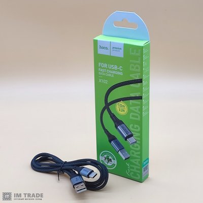 Кабель USB / TYPE-C  1м Hoco X102 Fresh