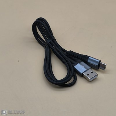 Кабель USB / TYPE-C  1м Hoco X38 (ткань)