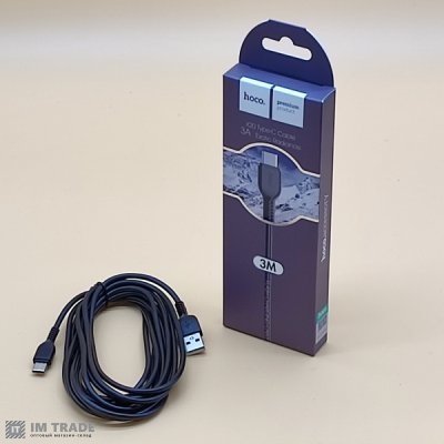 Кабель USB / TYPE-C  3м Hoco X20 Flash charged