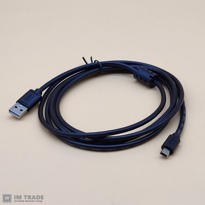 Кабель USB-мiniUSB AF-5P  1.8 м Maxxter 