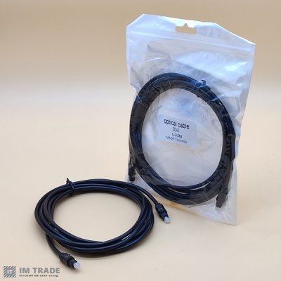 Кабель звуковий оптичний TOSLINK 3,0m