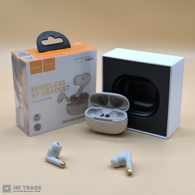 Bluetooth гарнитура Hoco EQ24 Estrella wireless BT White Star