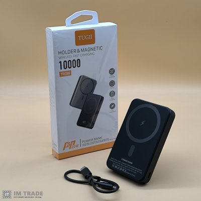 Банк заряда 10000 mAh WUW TUGII-Y03 15W magsafe 10000mAh Black