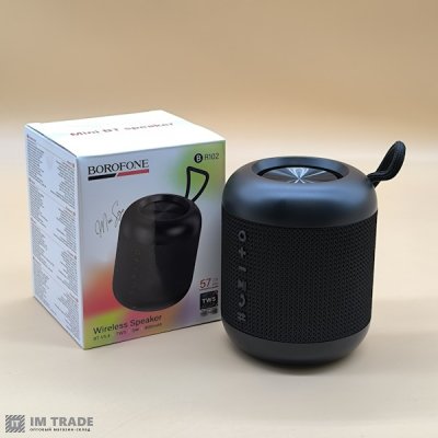 Портативна колонка Bluetooth  BOROFONE BR102 Gratificado, 5W,чорна
