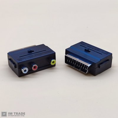 Скарт / 3 RCA с переключателем
